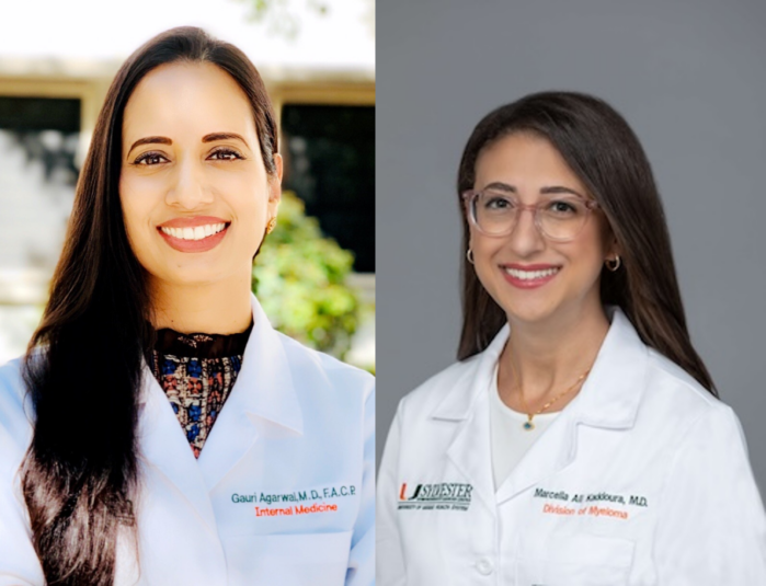 Dr. Agarwal and Dr. Kaddoura